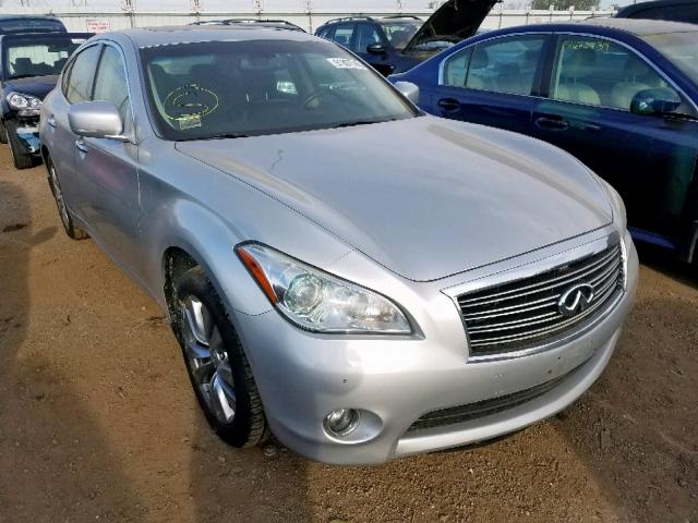 JN1BY1AR4CM392338 - 2012 INFINITI M37 X SILVER photo 1