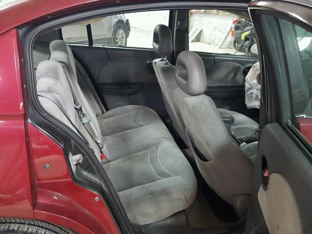 1G8AL52F54Z190707 - 2004 SATURN ION LEVEL MAROON photo 6