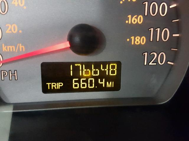 1G8AL52F54Z190707 - 2004 SATURN ION LEVEL MAROON photo 8