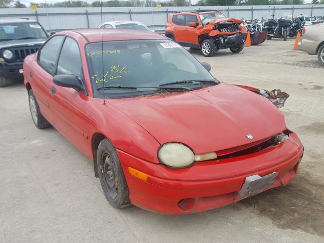 1B3ES47Y4VD207205 - 1997 DODGE NEON HIGHL RED photo 1