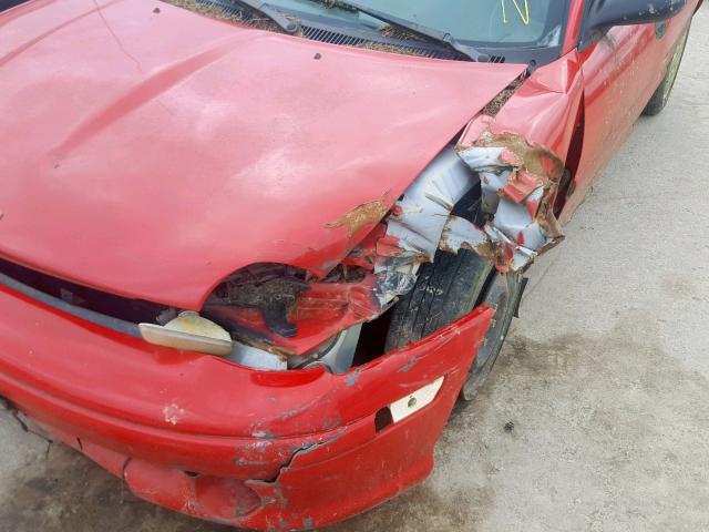 1B3ES47Y4VD207205 - 1997 DODGE NEON HIGHL RED photo 9