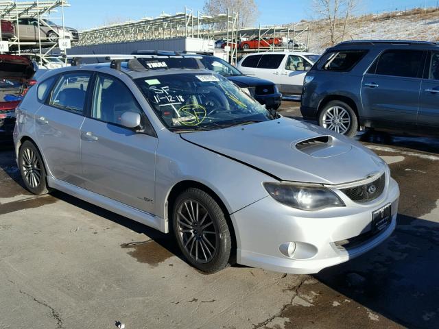 JF1GH766X9G807390 - 2009 SUBARU IMPREZA WR SILVER photo 1