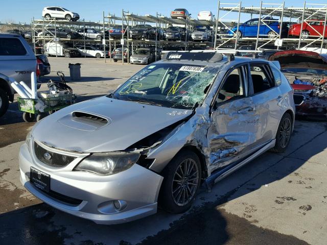 JF1GH766X9G807390 - 2009 SUBARU IMPREZA WR SILVER photo 2