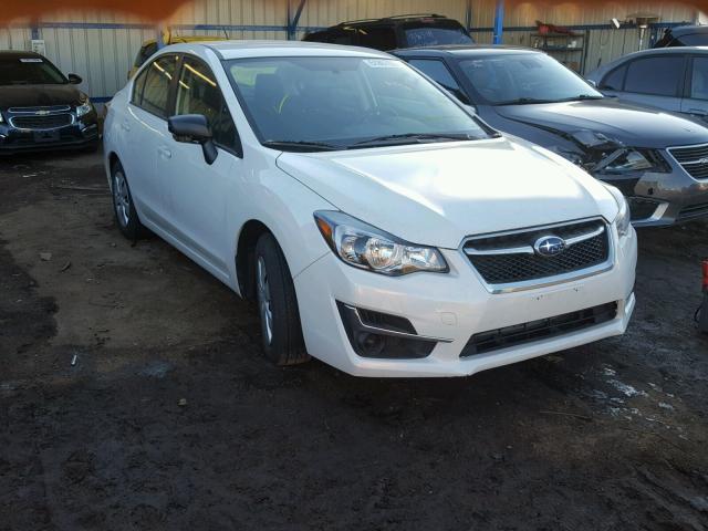 JF1GJAA65GH021691 - 2016 SUBARU IMPREZA WHITE photo 1