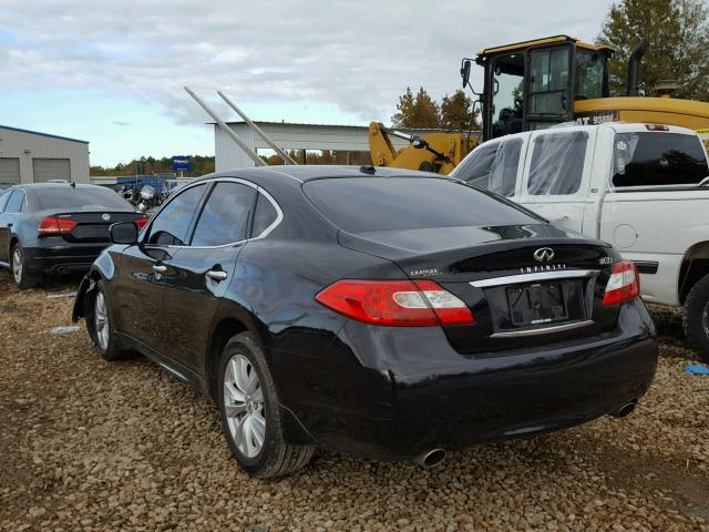 JN1BY1AR0BM374532 - 2011 INFINITI M37 X BLACK photo 3