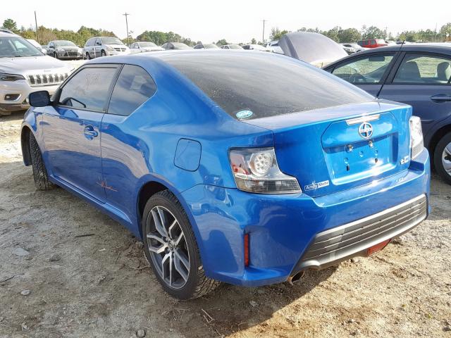 JTKJF5C7XF3092114 - 2015 TOYOTA SCION TC ლურჯი ფოტო 3
