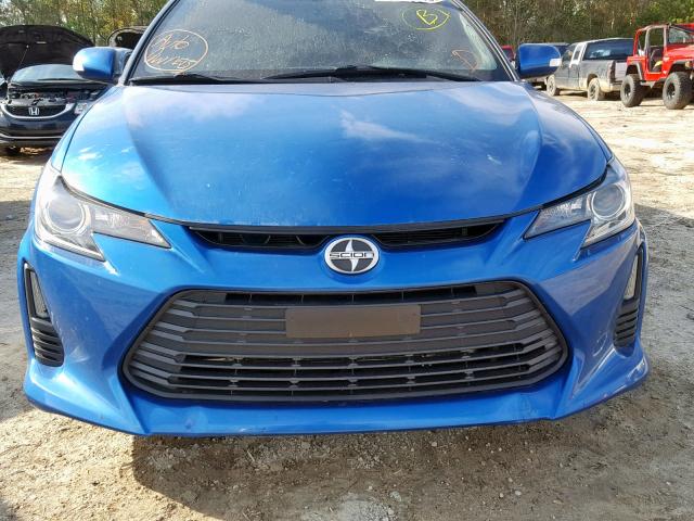 JTKJF5C7XF3092114 - 2015 TOYOTA SCION TC ლურჯი ფოტო 9