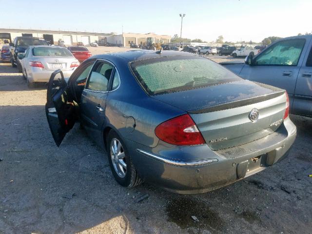 2G4WD582861225485 - 2006 BUICK LACROSSE C BLUE photo 3