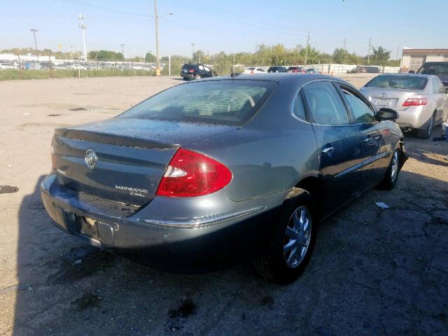 2G4WD582861225485 - 2006 BUICK LACROSSE C BLUE photo 4