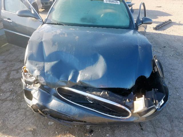 2G4WD582861225485 - 2006 BUICK LACROSSE C BLUE photo 7