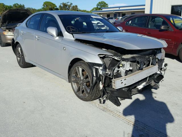 JTHBF5C28D5187464 - 2013 LEXUS IS 250 SILVER photo 1