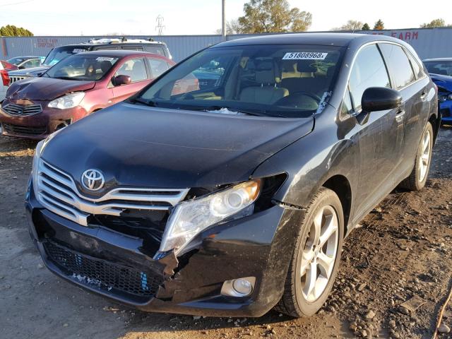 4T3BK3BB2AU039429 - 2010 TOYOTA VENZA BASE BLACK photo 2