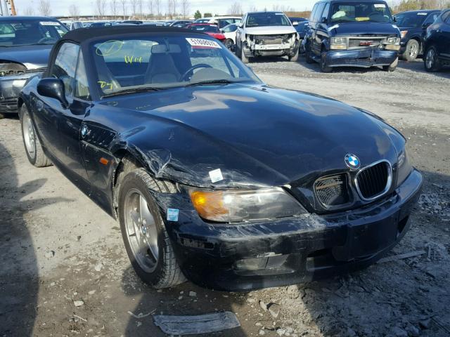 4USCH7329TLB68179 - 1996 BMW Z3 1.9 BLACK photo 1