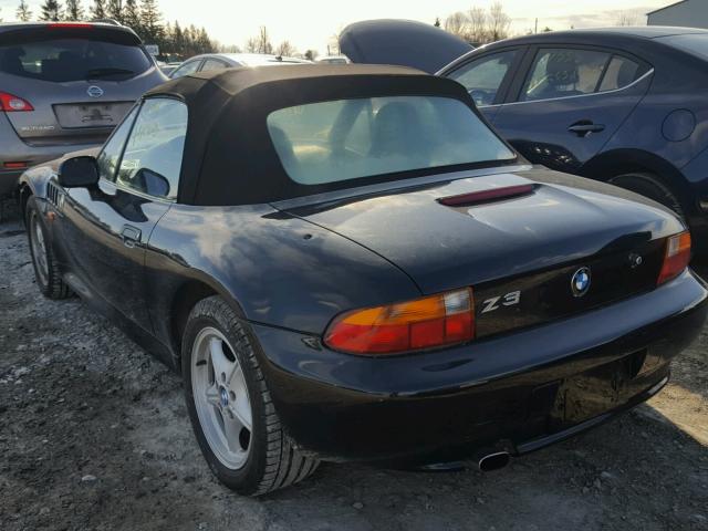 4USCH7329TLB68179 - 1996 BMW Z3 1.9 BLACK photo 3