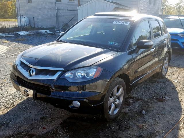 5J8TB18547A001199 - 2007 ACURA RDX TECHNO BLACK photo 2