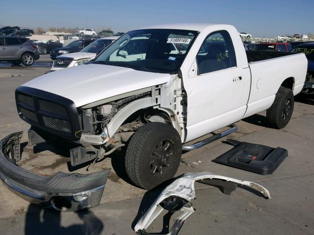 3D7KA26D24G232781 - 2004 DODGE RAM 2500 S WHITE photo 2