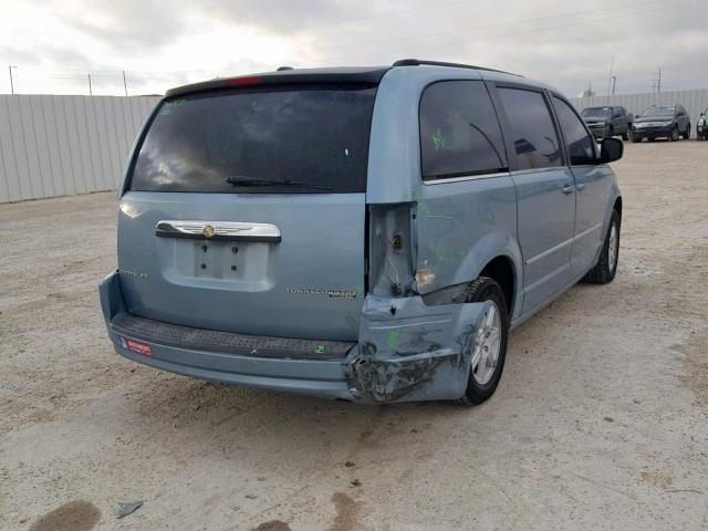 2A4RR5D16AR479118 - 2010 CHRYSLER TOWN & COU BLUE photo 4