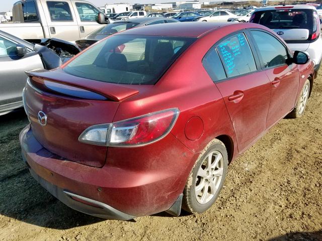 JM1BL1SF8A1319603 - 2010 MAZDA 3 I RED photo 4