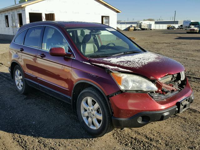 JHLRE48708C069267 - 2008 HONDA CR-V EXL RED photo 1