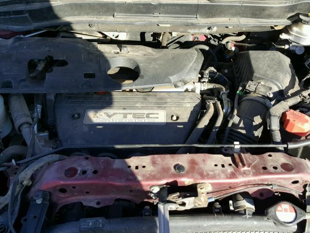 JHLRE48708C069267 - 2008 HONDA CR-V EXL RED photo 7