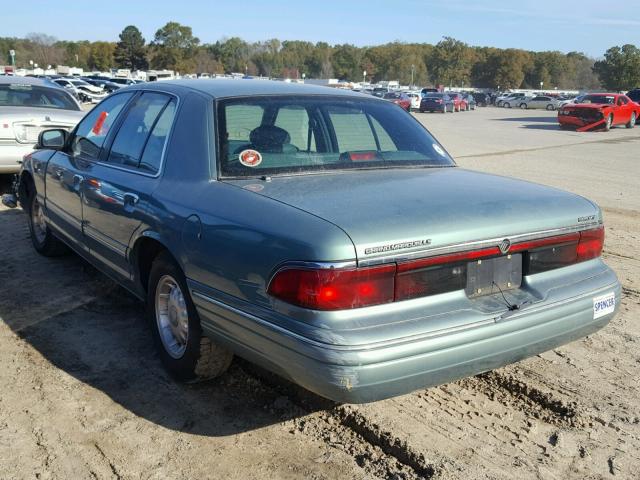 2MELM75W9VX654901 - 1997 MERCURY GRAND MARQ GREEN photo 3