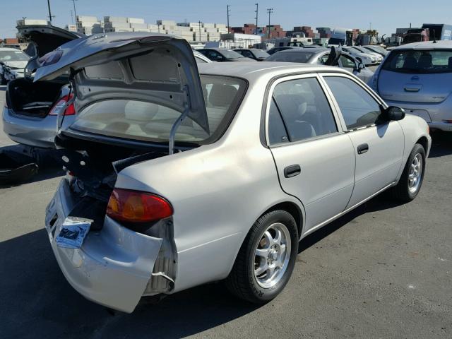 1NXBR12E8XZ232664 - 1999 TOYOTA COROLLA VE GRAY photo 4