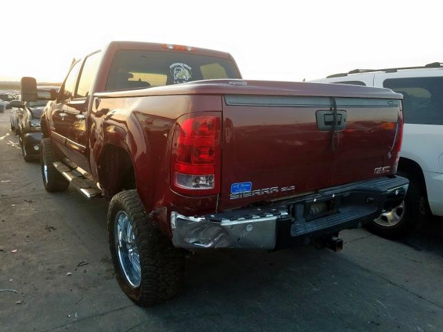 3GTP1VE06DG187957 - 2013 GMC SIERRA C15 BURGUNDY photo 3