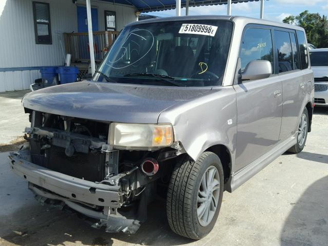 JTLKT324640151677 - 2004 TOYOTA SCION XB Күлгін фото 2