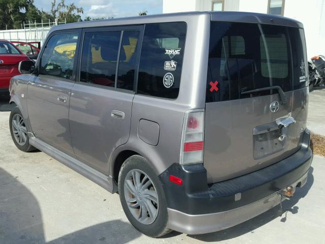JTLKT324640151677 - 2004 TOYOTA SCION XB Күлгін фото 3