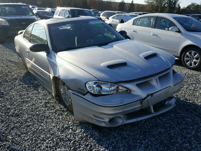 1G2NW12E74C144804 - 2004 PONTIAC GRAND AM G SILVER photo 1