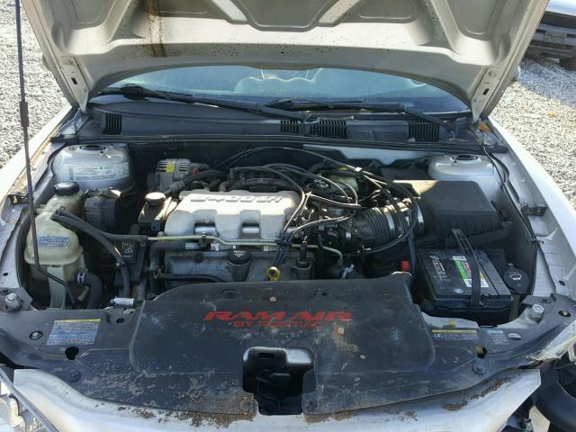 1G2NW12E74C144804 - 2004 PONTIAC GRAND AM G SILVER photo 7