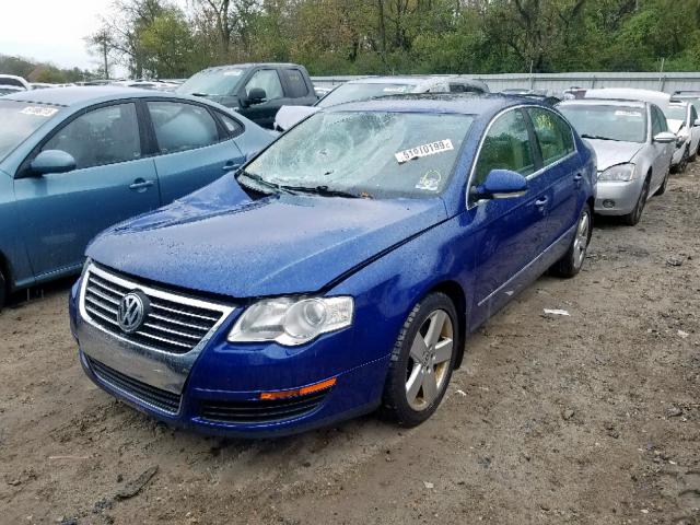 WVWAK73CX8E173147 - 2008 VOLKSWAGEN PASSAT KOM BLUE photo 2