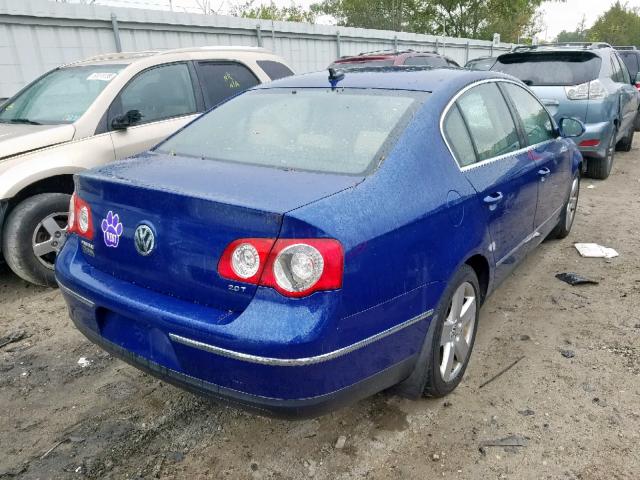 WVWAK73CX8E173147 - 2008 VOLKSWAGEN PASSAT KOM BLUE photo 4