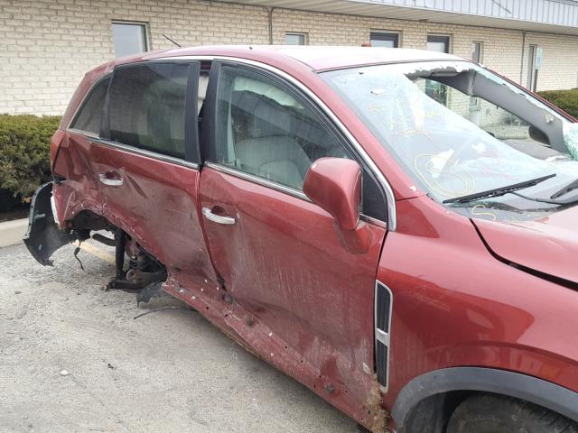 3GSCL33P48S660002 - 2008 SATURN VUE XE BURGUNDY photo 9