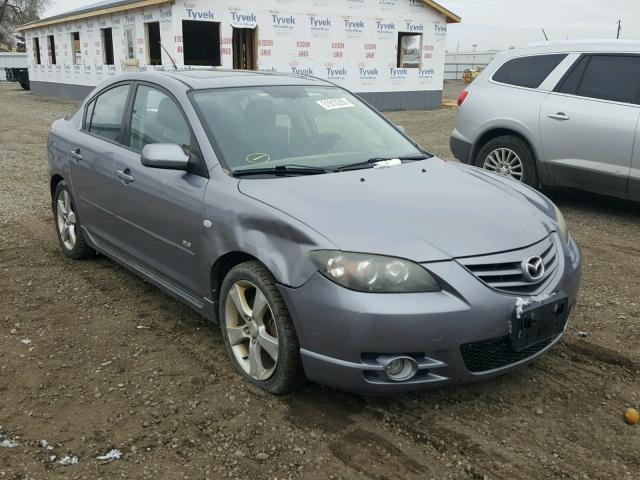 JM1BK323741213040 - 2004 MAZDA 3 S GRAY photo 1