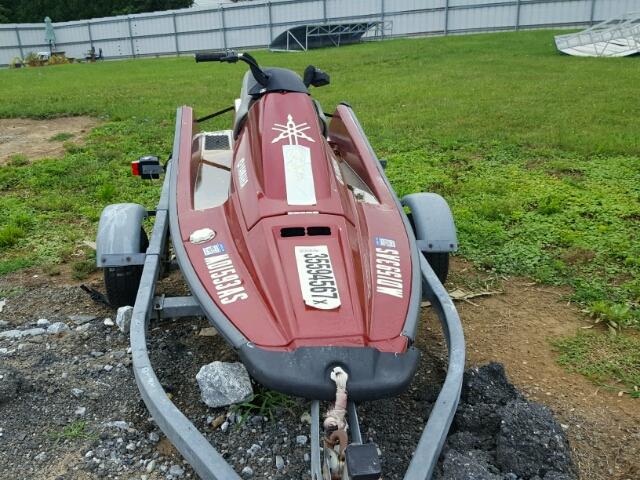 YAM20165H788 - 1988 YAMAHA WAVERUNNER RED photo 10