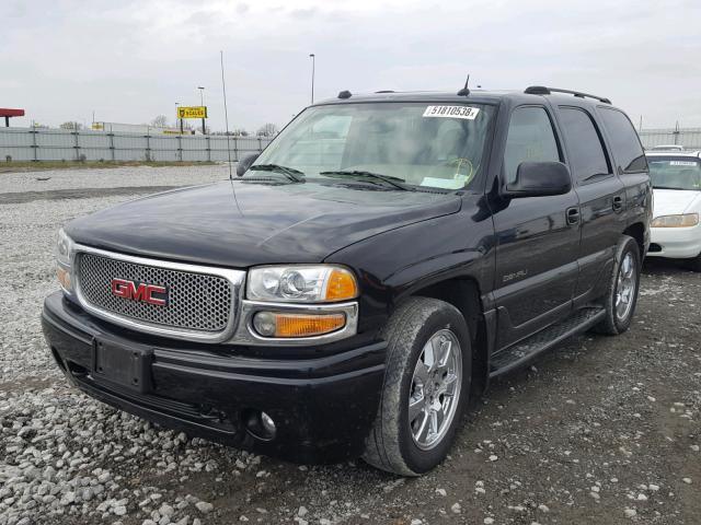 1GKEK63U25J203754 - 2005 GMC YUKON DENA BLACK photo 2