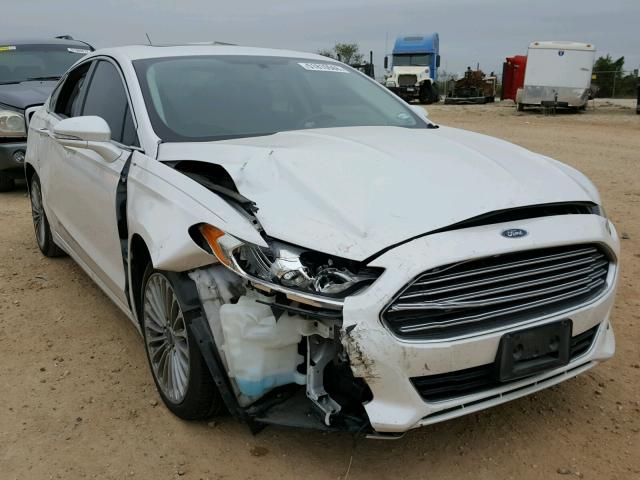 3FA6P0K91FR113522 - 2015 FORD FUSION TIT WHITE photo 1