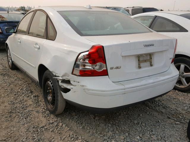 YV1MS382362164529 - 2006 VOLVO S40 2.4I WHITE photo 3