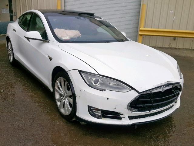 5YJSA1E28GF126317 - 2016 TESLA MODEL S WHITE photo 1