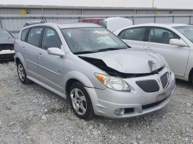 5Y2SL65806Z453556 - 2006 PONTIAC VIBE SILVER photo 1