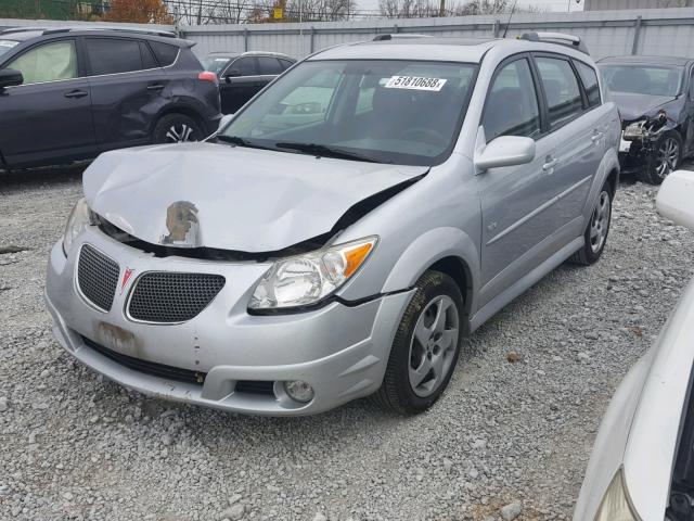 5Y2SL65806Z453556 - 2006 PONTIAC VIBE SILVER photo 2