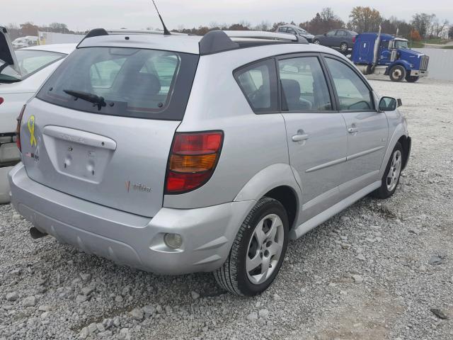 5Y2SL65806Z453556 - 2006 PONTIAC VIBE SILVER photo 4