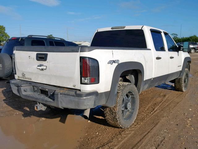 1GCHK43K49F107306 - 2009 CHEVROLET SILVERADO WHITE photo 4