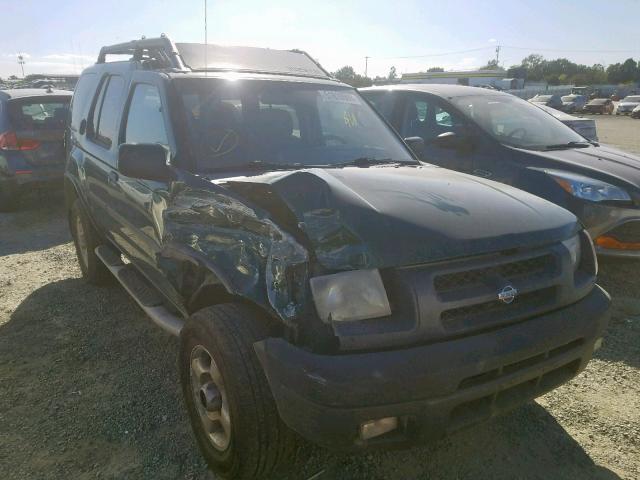 5N1ED28Y91C527904 - 2001 NISSAN XTERRA XE GREEN photo 1