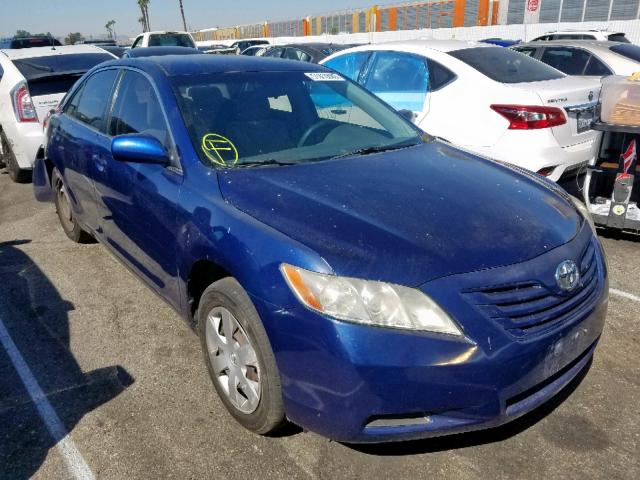 4T4BE46K19R101128 - 2009 TOYOTA CAMRY BASE BLUE photo 1