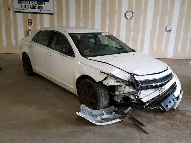 1G1ZA5E18BF191338 - 2011 CHEVROLET MALIBU LS Ақ фото 1
