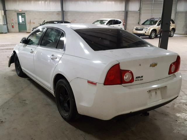 1G1ZA5E18BF191338 - 2011 CHEVROLET MALIBU LS Ақ фото 3