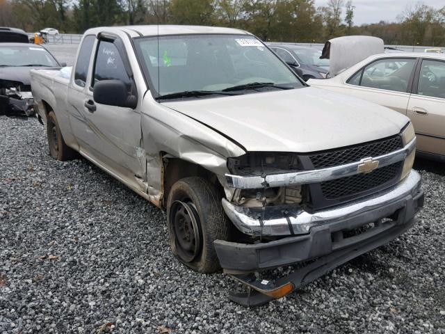 1GCCS198X58144668 - 2005 CHEVROLET COLORADO SILVER photo 1