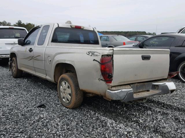 1GCCS198X58144668 - 2005 CHEVROLET COLORADO SILVER photo 3